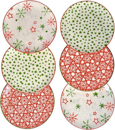 Набір тарілок 6 персон (26 см) Piatti Naturali