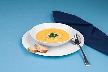 Набір тарілок 12 предметів білий Fashion Seltmann