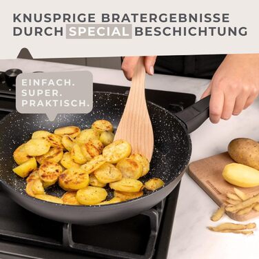 Сковорода 28 см Marble 2.0 Fackelmann