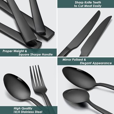 Набір столових приладів 16 предметів Herogo