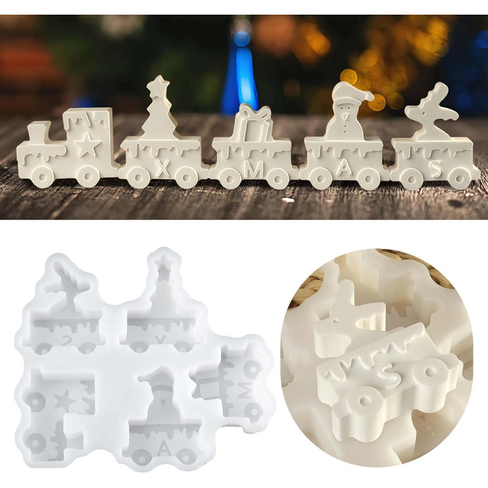 И силіконова форма ялинка ялинка форми для лиття силіконова гіпсова форма для лиття свічок форми для лиття різдвяні силіконові форми ялинка своїми руками (W), 3 шт.