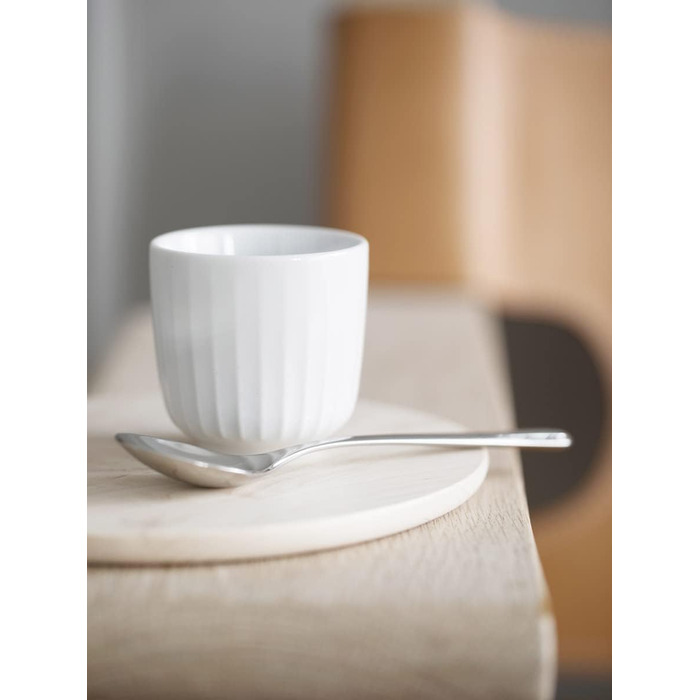 Чайник Khler 1,2 л Hammershøi легендарний дизайн поза часом для чаю, білий (15 см, синій)