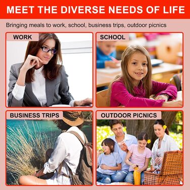 Термоконтейнер для харчових продуктів, 700 мл рожевий Otufan