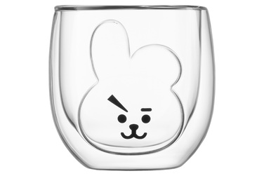 ARDESTO Набір чашок Animals з подвійними стінками, 300 мл, 2 од., боросилікатне скло