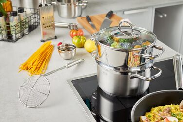 Каструля з паровим кошиком 20 см Elegance Rosle