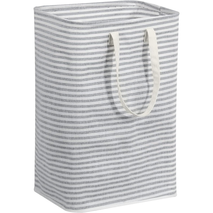 Корзина для сыпучего белья-органайзер с удлиненной ручкой, складной сборщик белья, корзина для хранения белья, портативный сортировщик белья для белья, одежды, одеял, подушек, корзин для белья, серый 75 л серый, 75L