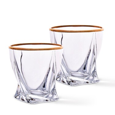 Набор из 2-х бокалов для виски 320 мл стекло Fissman