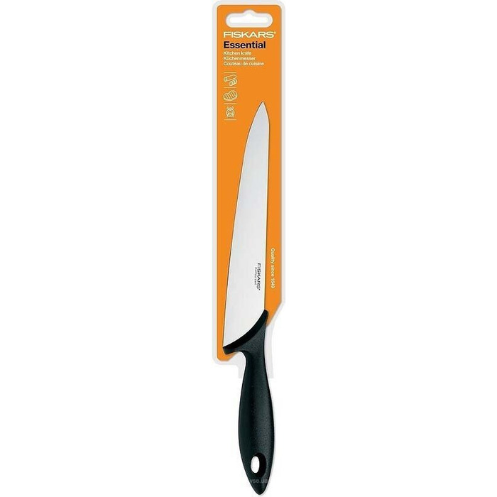 Fiskars Кухонный нож Essential, 21 см