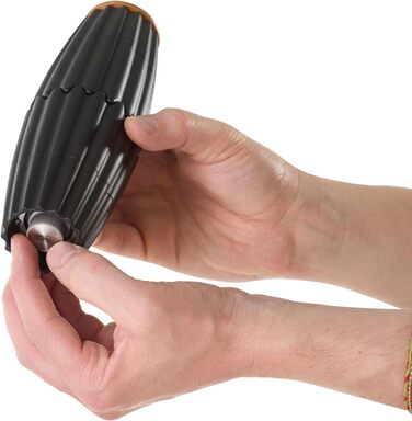 Мельница для перца и соли двойная магнитная, черная MagTwo AdHoc