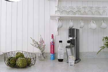 Набір для газування води, 5 предметів, чорний Duo SodaStream