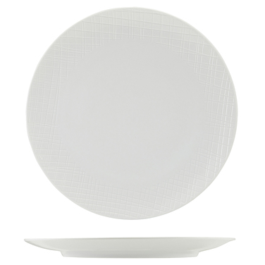 Тарелка 25 см, Incise Porcelain Lavara, GenWare