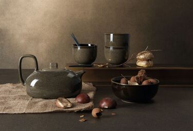 Чашка без ручки 8 см каштанова Kolibri ASA-Selection