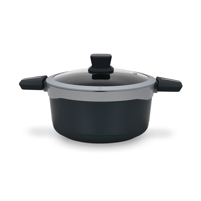 Кастрюля со стеклянной крышкой 24 см 4,5 л LUXURIA Fissman