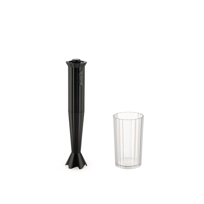 Блендер погружной черный Plissé Alessi