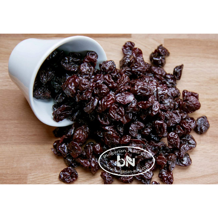 Натуральні солодкі чорні вишні без додавання цукру 1 кг Bulgarian Nuts