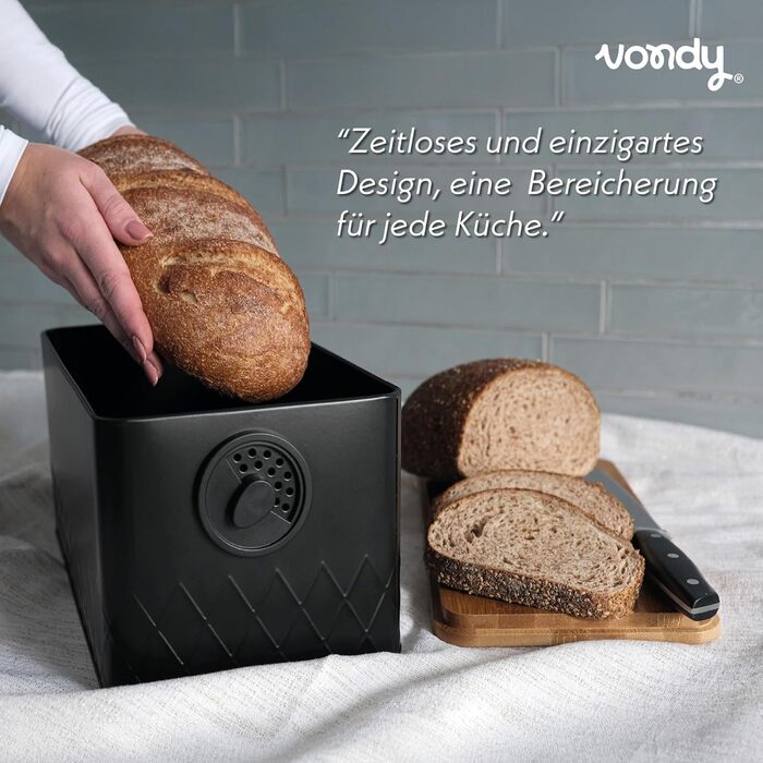 Хлібница 33 х 18 х 16 см Vondy