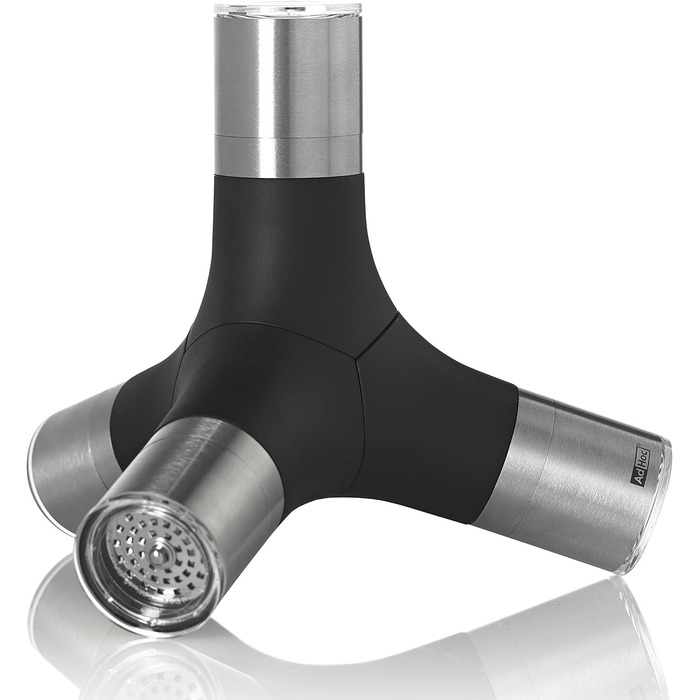 Млин для солі, перцю та спецій 4в1 магнітний Giant AdHoc