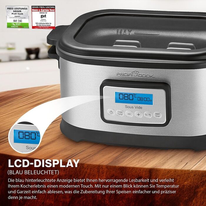 Аппарат Су Вид 8,5 л SV-1112 ProfiCook