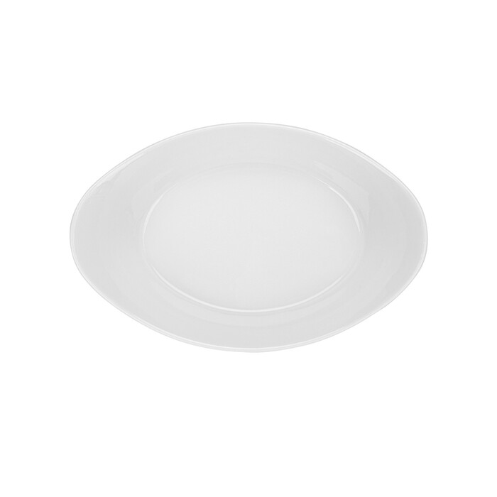 Овальна форма для запікання Fissman 22,5х18х7 см / 820 мл порцеляна (14175)