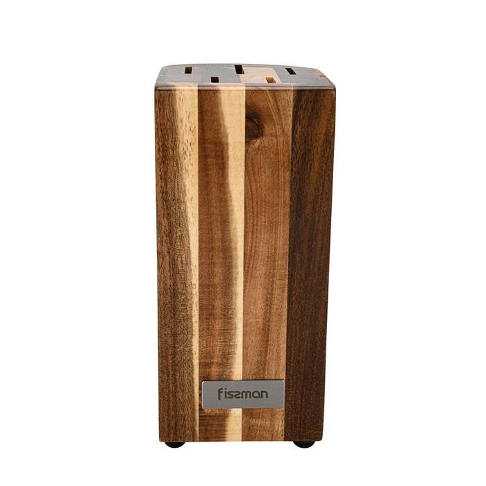 Набор ножей Fissman 6 примет MORIKAWA в деревянной подставке 420J2 сталь (2713)