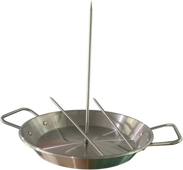 Вертикальний шампур для барбекюз 3 знімними шампурами TTAMG