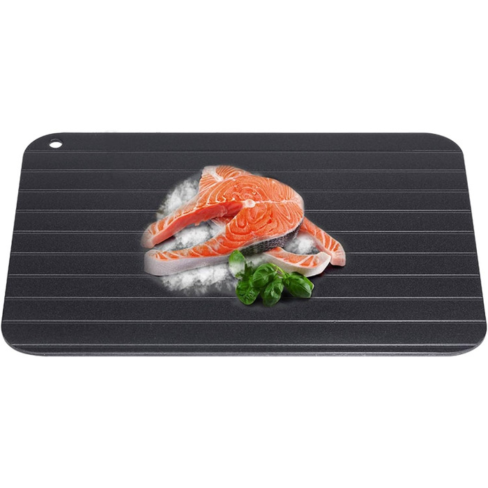 Доска для размораживания 23 x 16,5 см черная Garsent