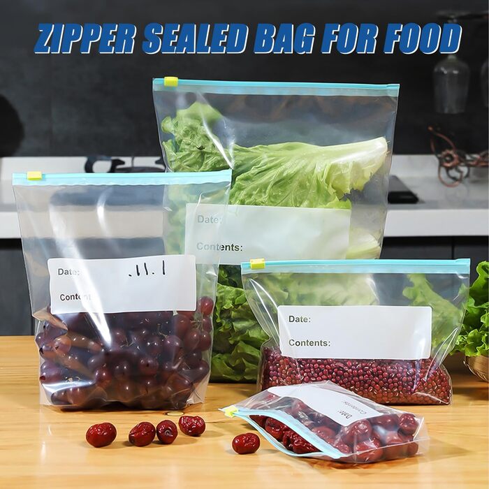 Вакуумні пакети 30 пакетів 10,5 х 19,5/15 х 23/ 32,5 х 26 см ZDNT