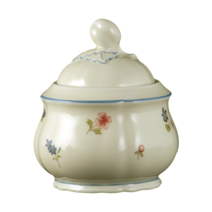 Цукорниця на 6 персон 0.21 л Streublume blauer Rand Marie-Luise Seltmann