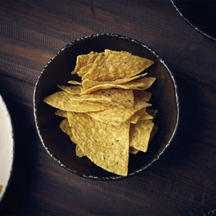 Салатник 540 мл, Terra Porcelain Roko Cinder Black, GenWare