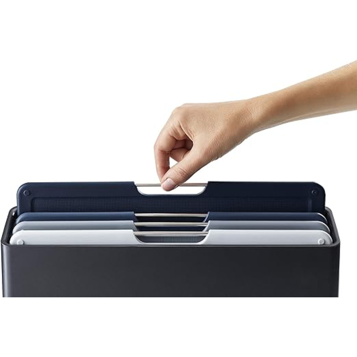 Набір обробних дощок, 7,5 х 26 х 36 см, графіт Folio Large Joseph Joseph