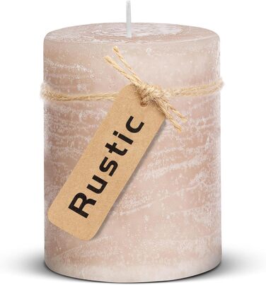 Набір із 4 свічок  7 x 10 см Brandsseller