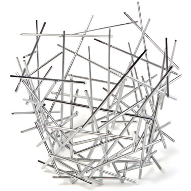 Блюдо для цитрусових 36х31,5х35 см металік Blow Up Alessi