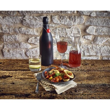 Бутылка, 1 л, эффект чугуна, GenWare