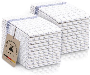 Набір кухонних рушників з 20 предметів 50 x 70 см, синій ZOLLNER