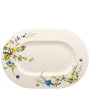 Тарілка 41 x 29 см овальна Fleurs des Alpes Brillance Rosenthal
