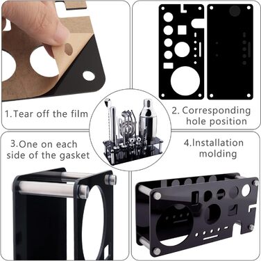 Набір для коктейль з 18 предметів Tonsooze