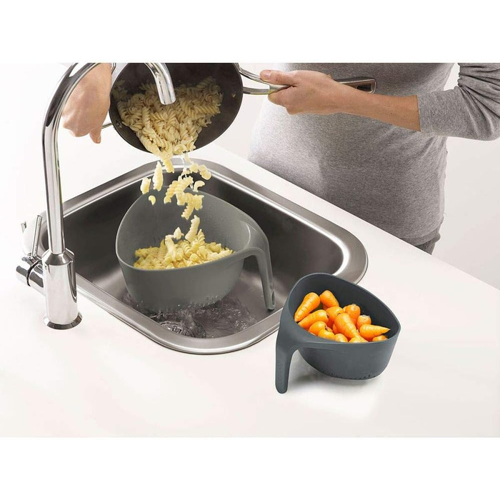 Набір друшляків, 2 предмети, сірий Nest Joseph Joseph