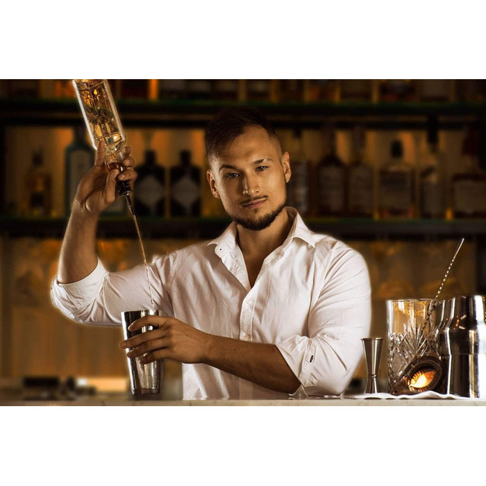 Дозатор для олії та оцту 250 мл, набір 2 предмети, прозорий PANENDIANO