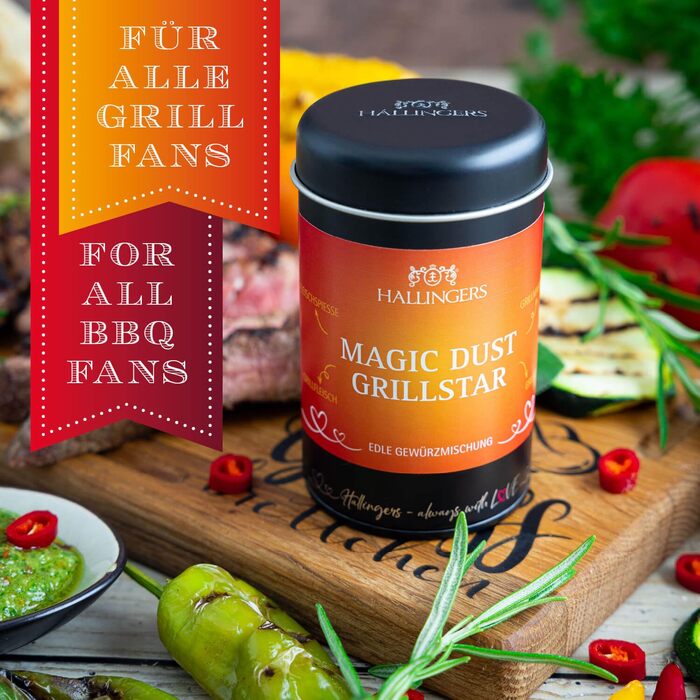 Подарунковий набір спецій ручної роботи, 12 спецій з усього світу (набір) - Літній подарунок та ідеальний подарунок для барбекю День народження, вітання, новосілля, річниця, дружба, Gen Selection, 12 спецій (73651) (BBQ Magic Dust Gr., спеції (71017))