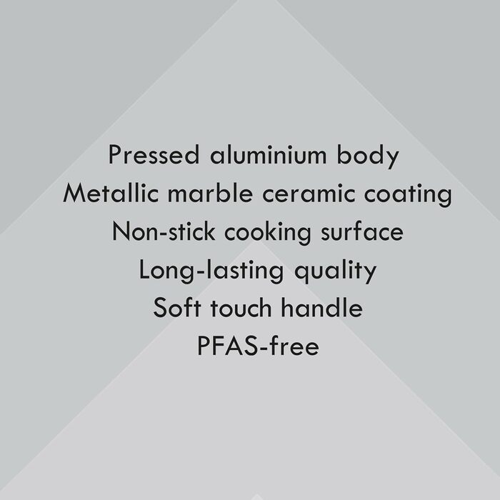 Каструлі Progress, каструля з антипригарним покриттям, виготовлена з металу, мармуру та кераміки, легкий алюмінієвий екструзійний матеріал - підходить для всіх типів плит, крім індукційних, каструлі можна мити в посудомийній машині (вок, 3,5 літра)