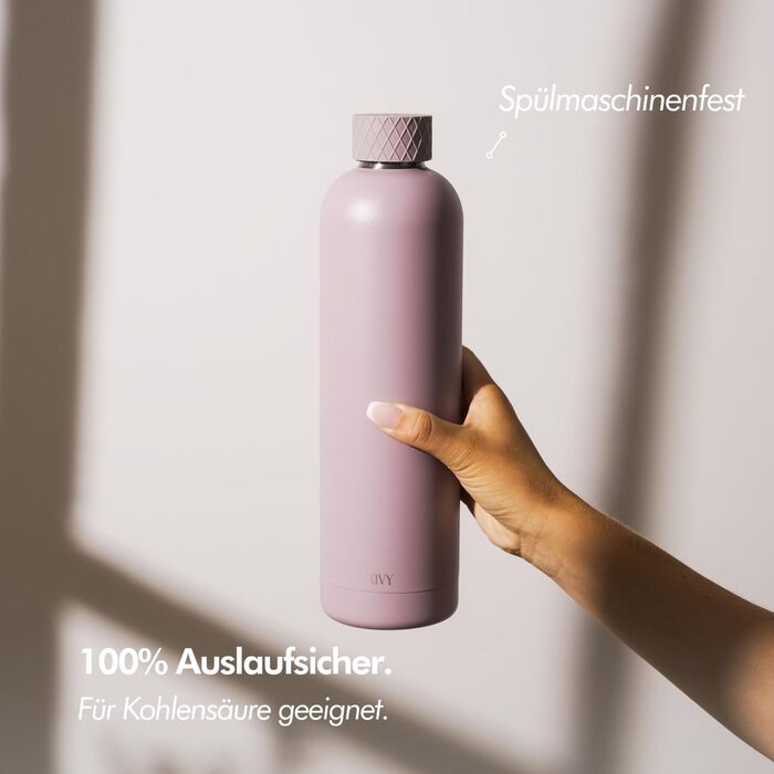 Термопляшка 1 л, Taupe KIVY