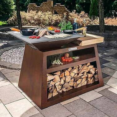 Гриль, коричневый Quan Garden Art