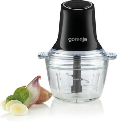 Gorenje Измельчитель, 500Вт, чаша-1000мл, стекло, черный