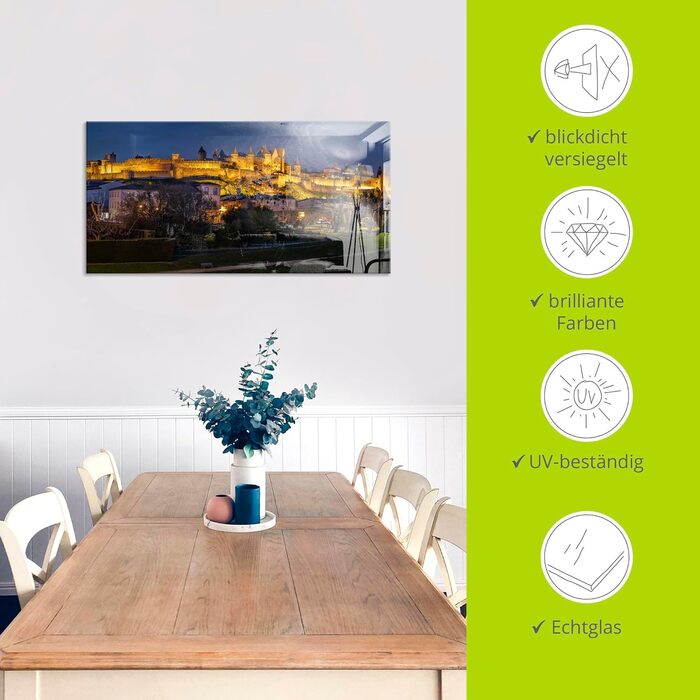 Скляна картина цільна 60 x 30 см ARTLAND