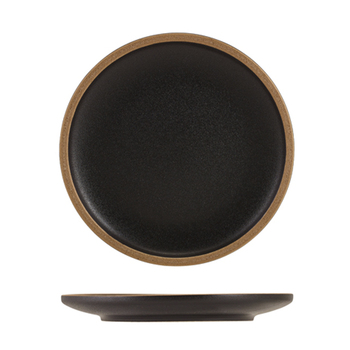 Тарілка 20 см, Kava Black Stoneware, GenWare