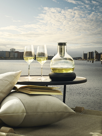 Графін з охолоджувальною підставкою 0,75 л прозорий Dekantierkaraffe Eva Solo