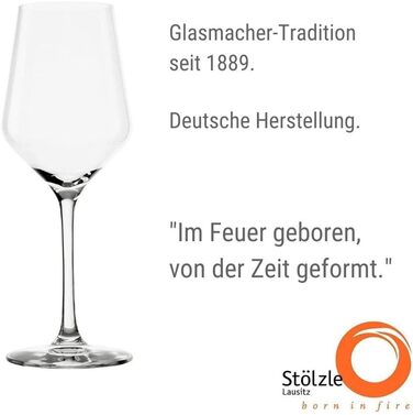 Набір із 6 бокалів для білого вина 365мл, Revolution Stölzle Lausitz