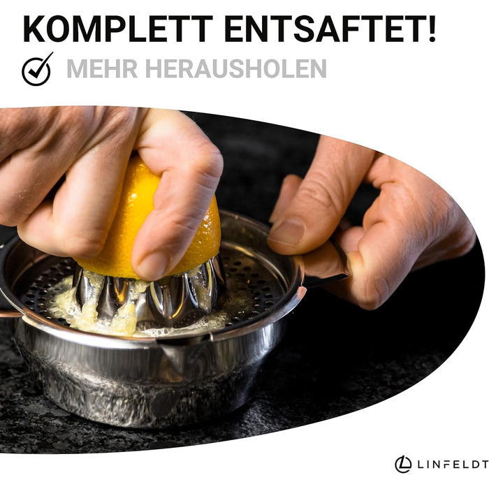 Соковижималка для цитрусових ручна 450 мл LINFELDT