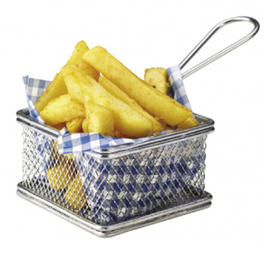 Корзинка  9.5*9.5*6 см квадратная, GenWare