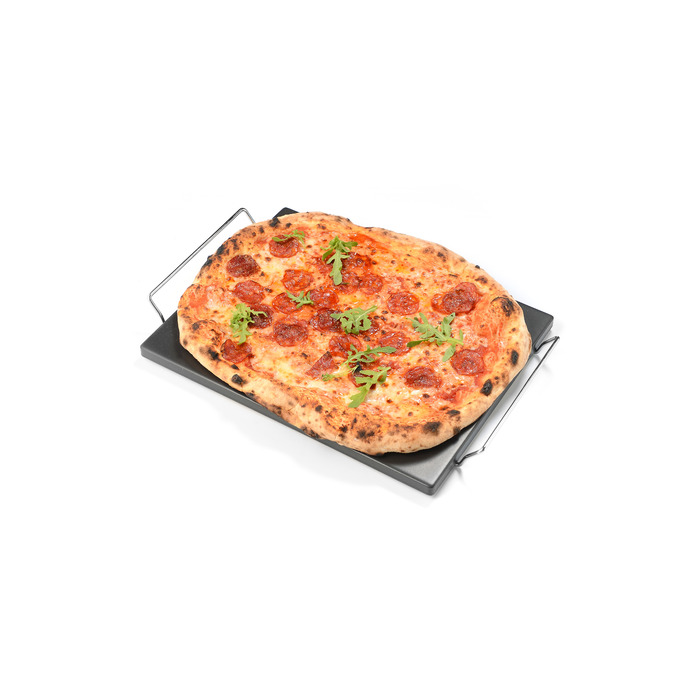 Камень для пиццы прямоугольный 38x30 см с подставкой GRILLI 300380 Код: 012334